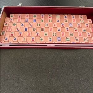Pink Breast Cancer Mahjongg Set🀄️
